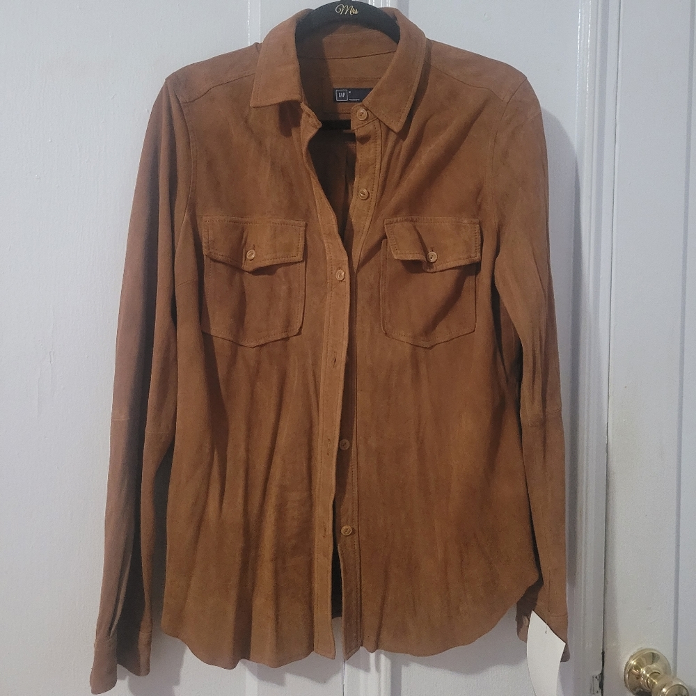 Vintage Sued leather Jacket